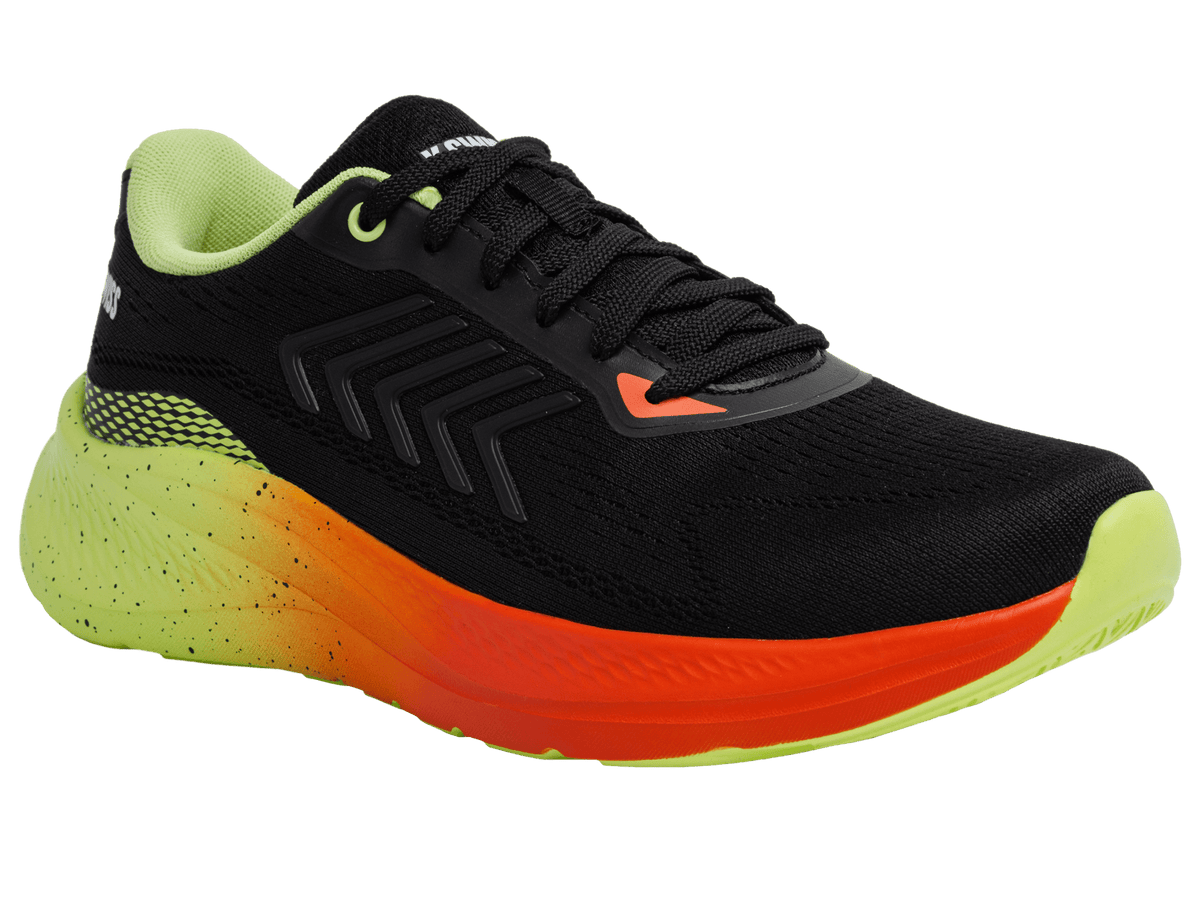 89467 - 065 - M | PROTO GS | BLACK/MANDARIN RED/SHARP GREEN - K - Swiss US - FOOTWEAR