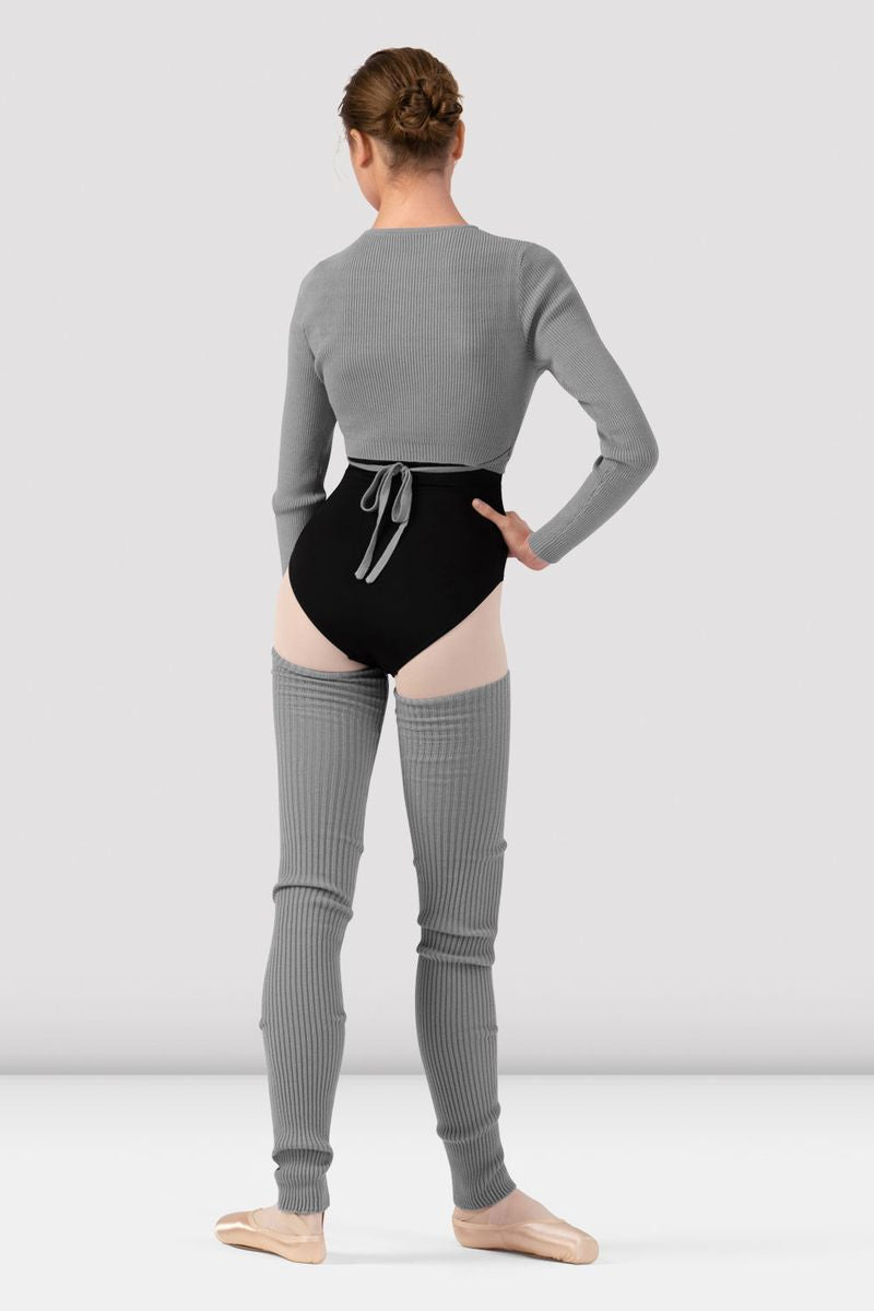 Ladies Celeste Knit Wrap Top