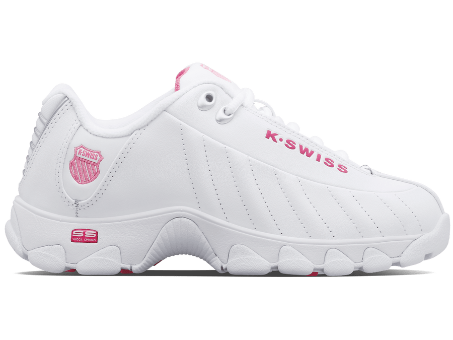 93426 - 156 - M | ST329 CMF | WHITE/SHOCKING PINK - K - Swiss US - FOOTWEAR