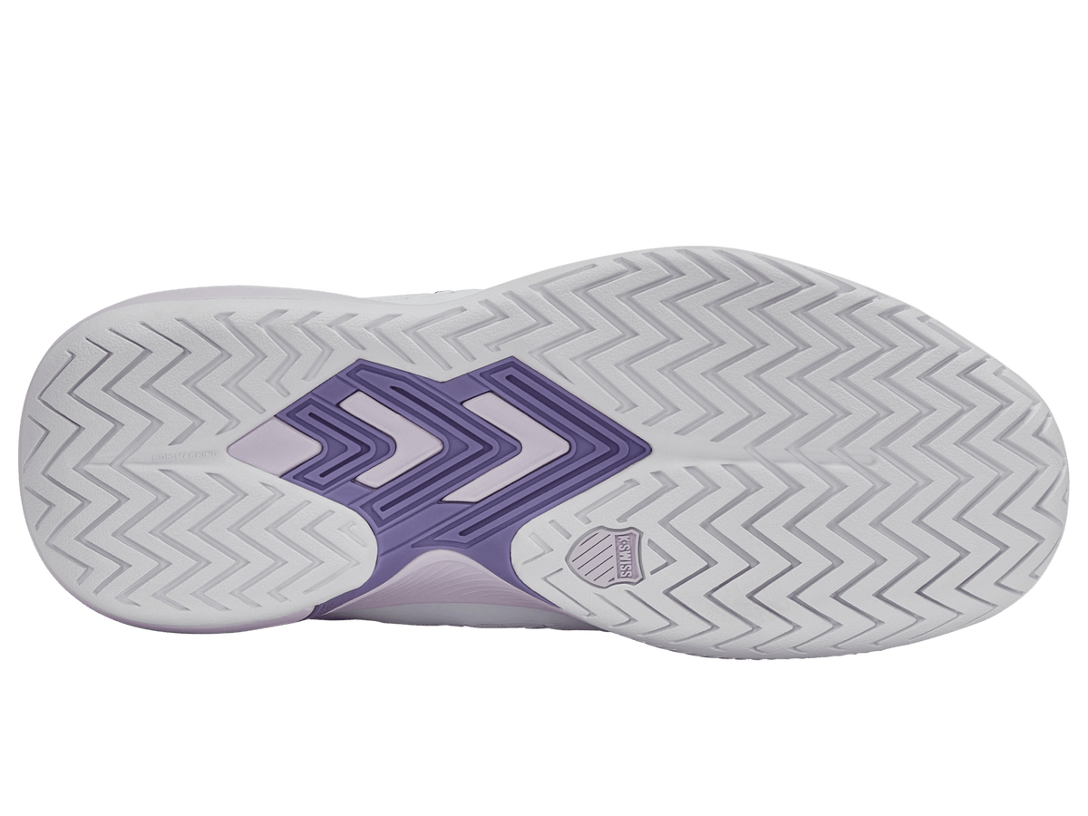 94405 - 143 - M | ULTRA COURT | WHITE/ORCHID HUSH/PURPLE HAZE - K - Swiss US - FOOTWEAR