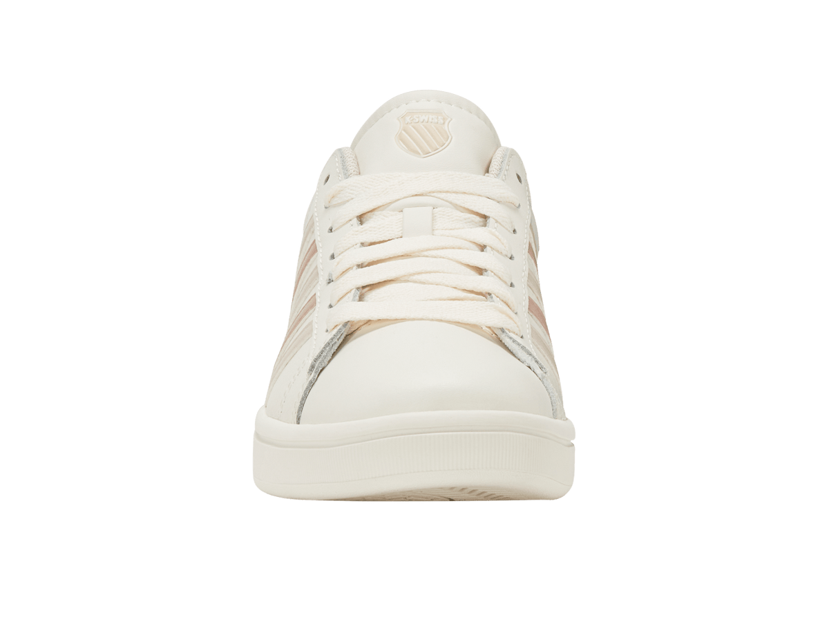 94413 - 150 - M | COURT TIEBREAK II | SNOW WHITE/CRYSTAL GRAY/ROSE DUST - K - Swiss US - FOOTWEAR