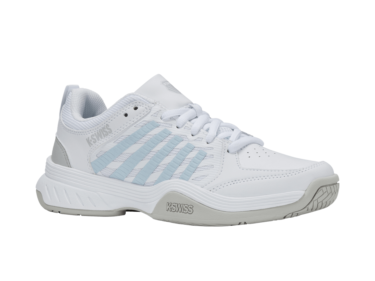 94428 - 117 - M | COURT EXPRESS 2 | WHITE/BALLAD BLUE/DAWN BLUE - K - Swiss US - FOOTWEAR