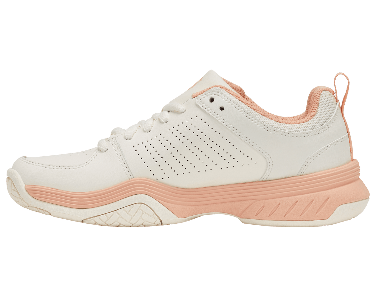 94428 - 150 - M | COURT EXPRESS 2 | EGRET/PEACH PARFAIT - K - Swiss US - FOOTWEAR