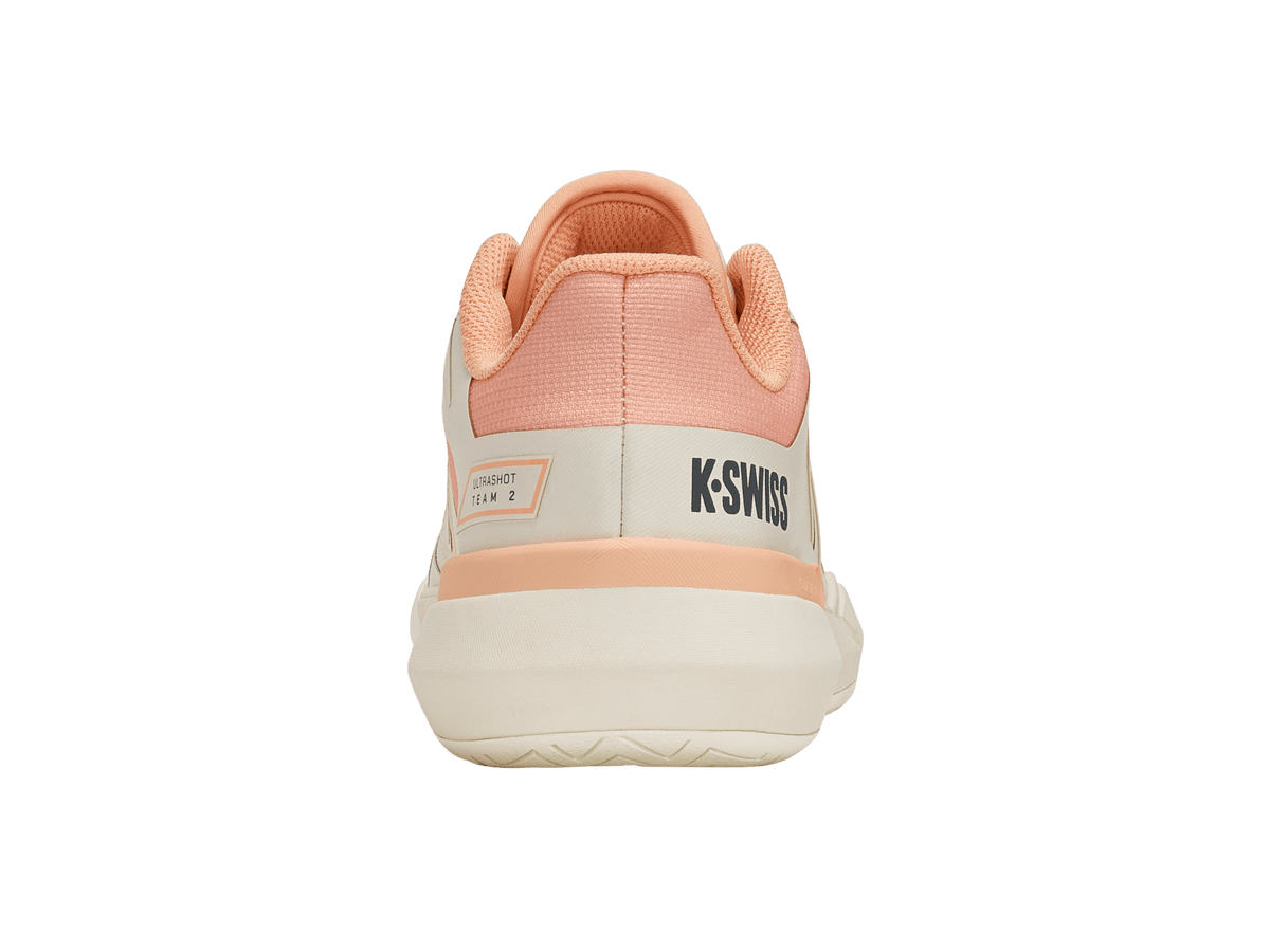 94598 - 150 - M | ULTRASHOT TEAM 2 | EGRET/PEACH PARFAIT - K - Swiss US - FOOTWEAR