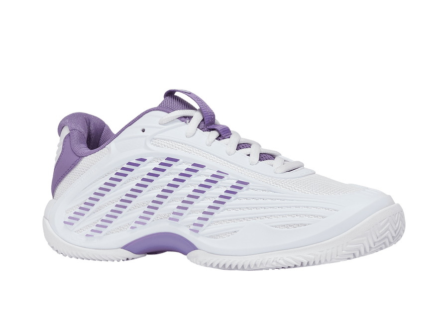 94604 - 149 - M | HYPERCOURT EXPRESS 3 CLAY | WHITE/PURPLE HAZE/LUNAR ROCK - K - Swiss US - FOOTWEAR