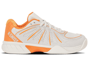 94902-127-M | EXPRESS LIGHT PICKLEBALL 2 | BLANC DE BLANC/BLAZING ORANGE - K-Swiss US - FOOTWEAR
