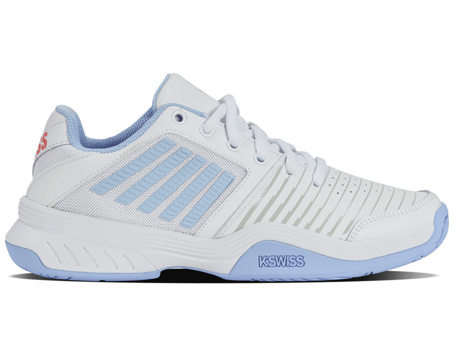 95443 - 197 - M | COURT EXPRESS | WHITE/OPEN AIR/STRAWBERRY ICE - K - Swiss US - FOOTWEAR