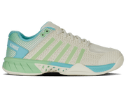 96563 - 258 - M | EXPRESS LIGHT PICKLEBALL | EGRET/PATINA GREEN - K - Swiss US - FOOTWEAR