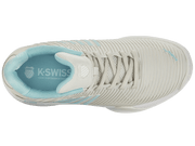 96613 - 089 - M | HYPERCOURT EXPRESS 2 | VAPOROUS GRAY/WHITE/BLUE GLOW - K - Swiss US - FOOTWEAR