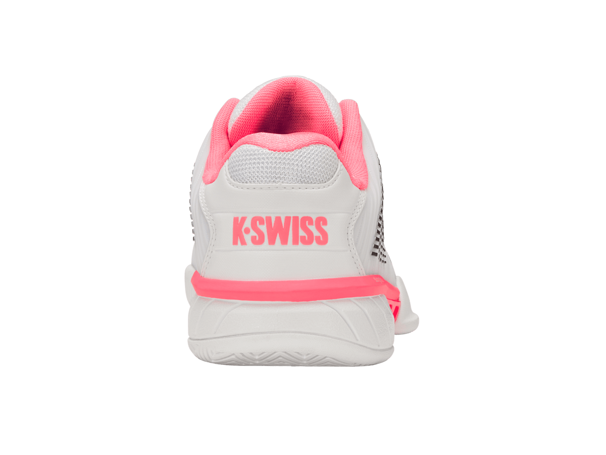 96613 - 173 - M | HYPERCOURT EXPRESS 2 | WHITE/NEON PASTEL PINK/BLACK - K - Swiss US - FOOTWEAR