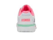 96614 - 178 - M | HYPERCOURT EXPRESS 2 CLAY | WHITE/NEON PASTEL PINK/BLACK - K - Swiss US - FOOTWEAR