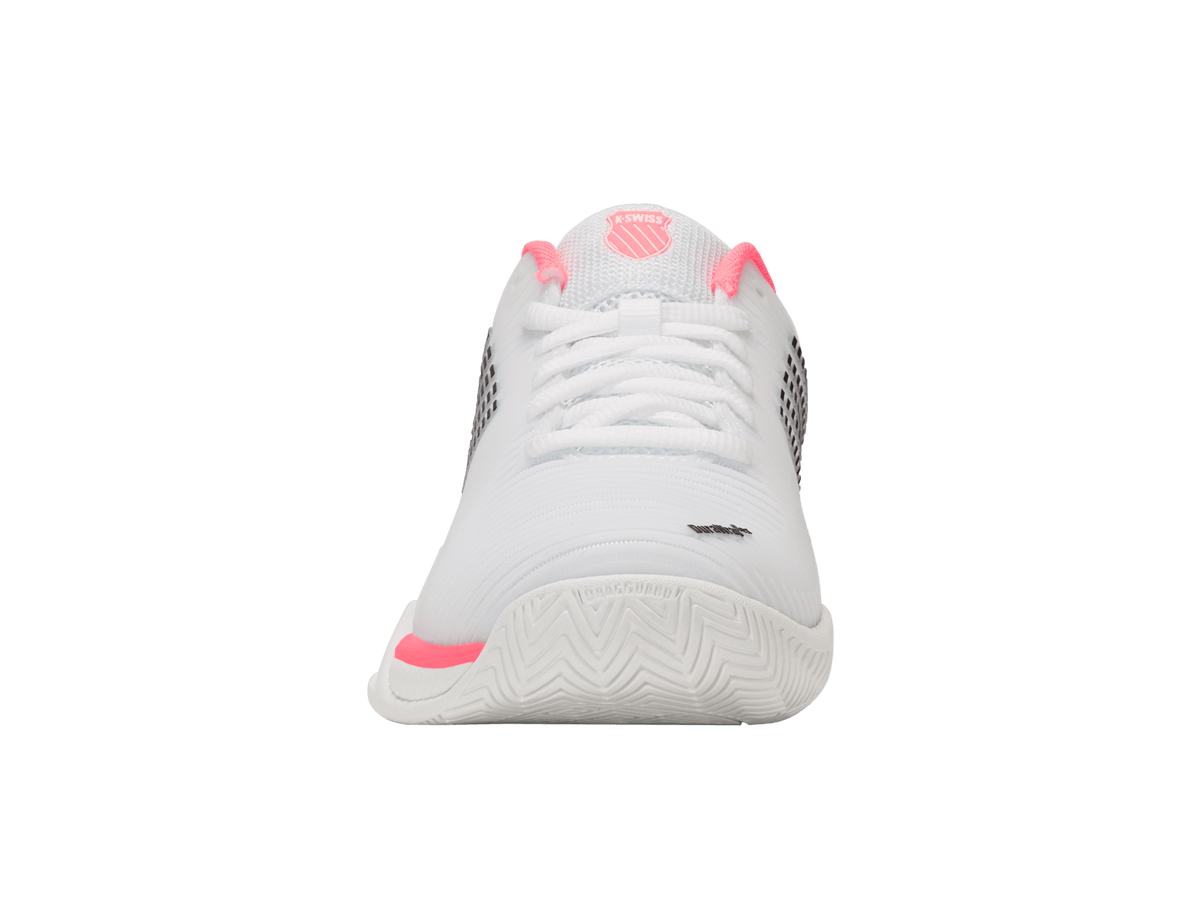 96807 - 178 - W | HYPERCOURT EXPRESS 2 - WIDE | WHITE/NEON PASTEL PINK/BLACK - K - Swiss US - FOOTWEAR