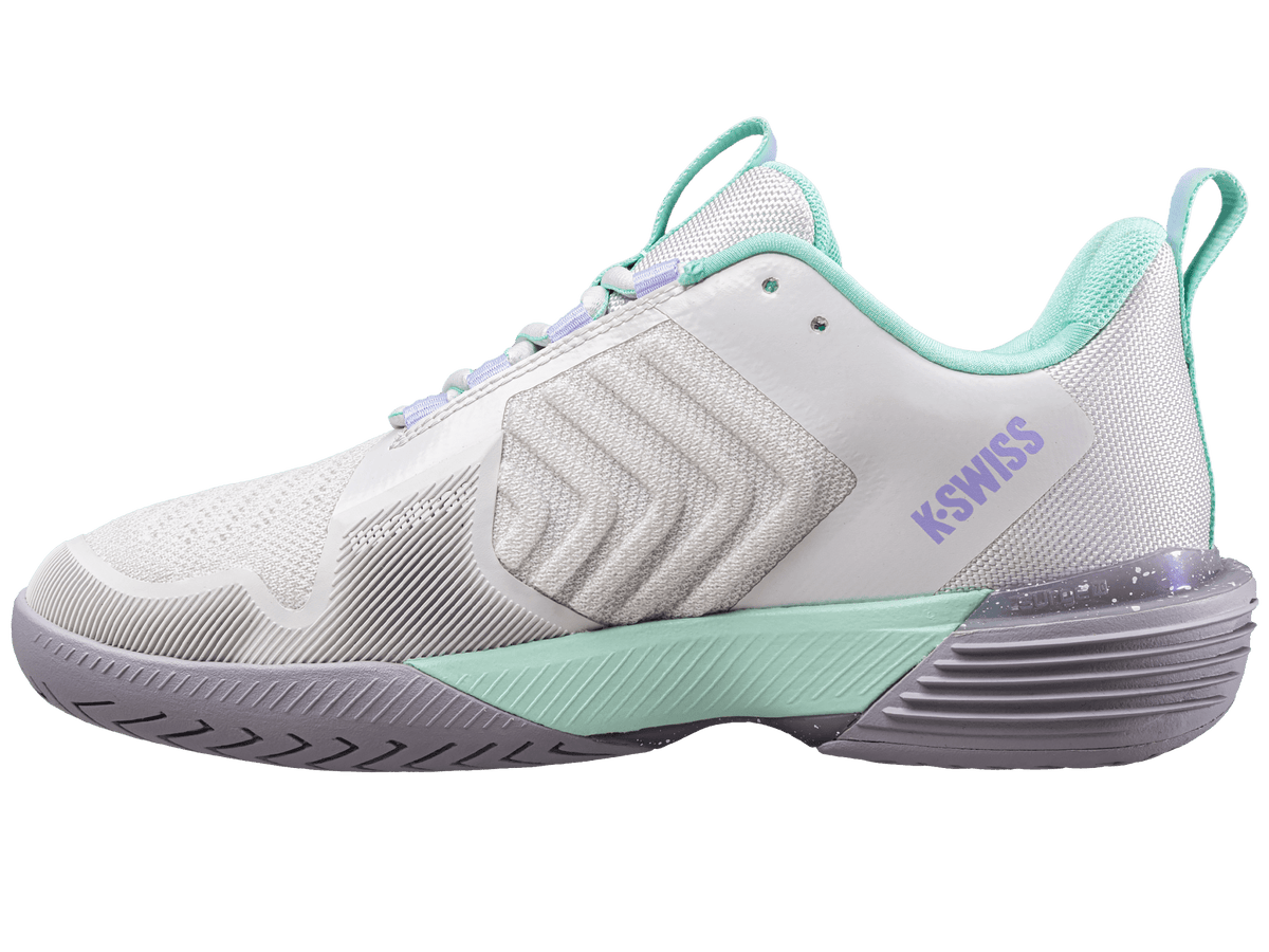 96988 - 020 - M | ULTRASHOT 3 | NIMBUS CLOUD/LILAC GRAY/NEON PURPLE - K - Swiss US - FOOTWEAR