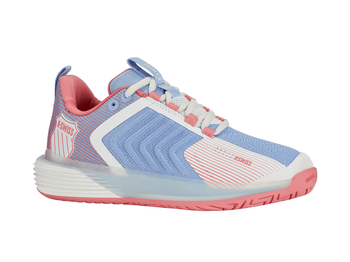 96988 - 178 - M | ULTRASHOT 3 | BRIGHT WHITE/OPEN AIR/STRAWBERRY ICE - K - Swiss US - FOOTWEAR