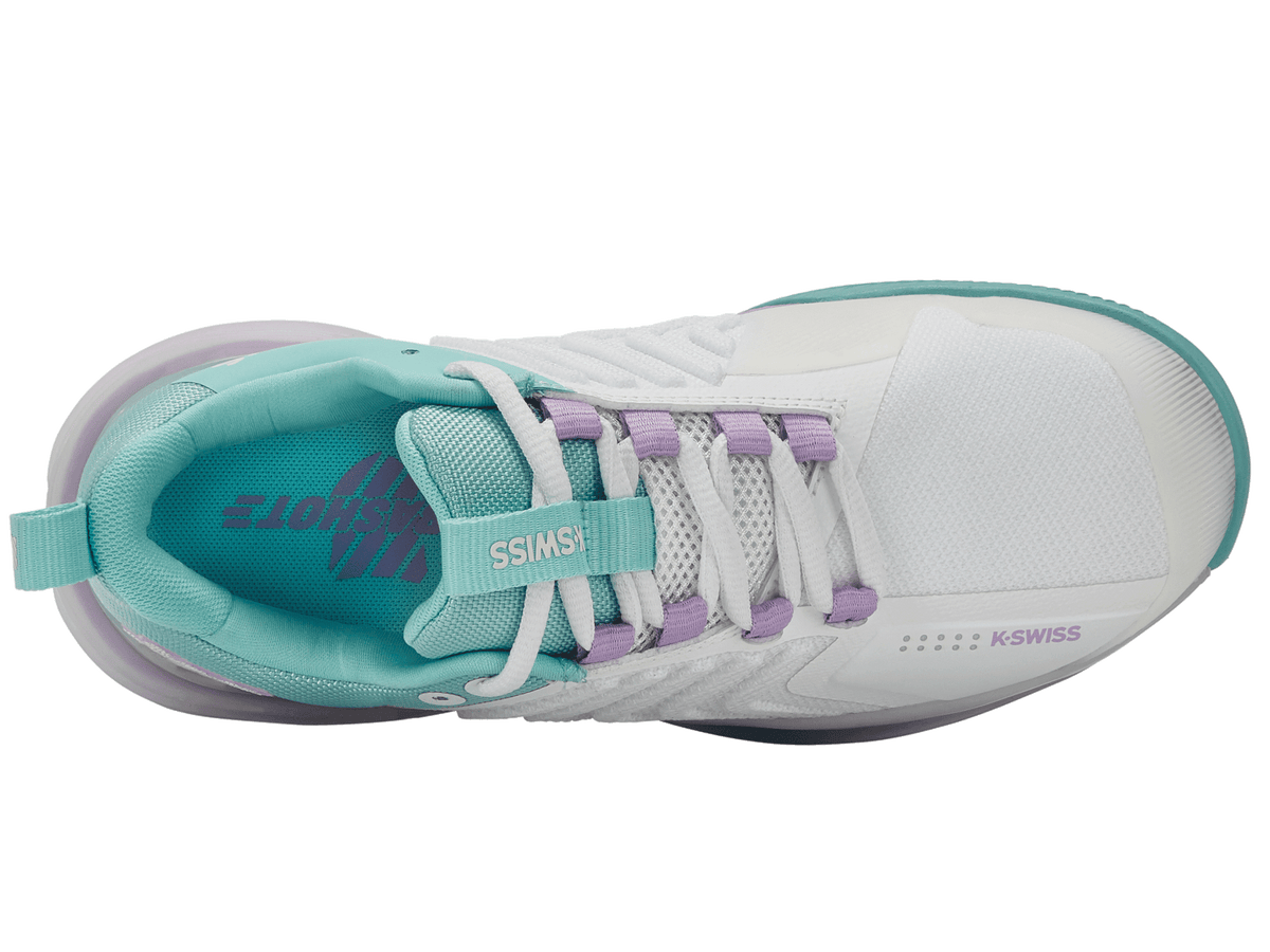 96988 - 190 - M | ULTRASHOT 3 | BRILLIANT WHITE/ANGEL BLUE/SHEER LILAC - K - Swiss US - FOOTWEAR