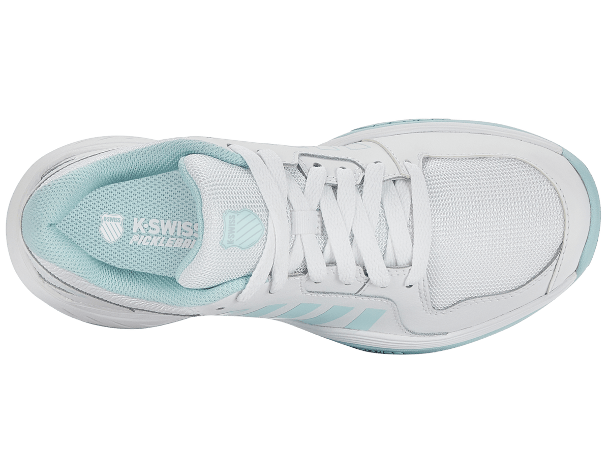 98552 - 175 - M | COURT EXPRESS PICKLEBALL | WHITE/BLUE GLOW - K - Swiss US - FOOTWEAR