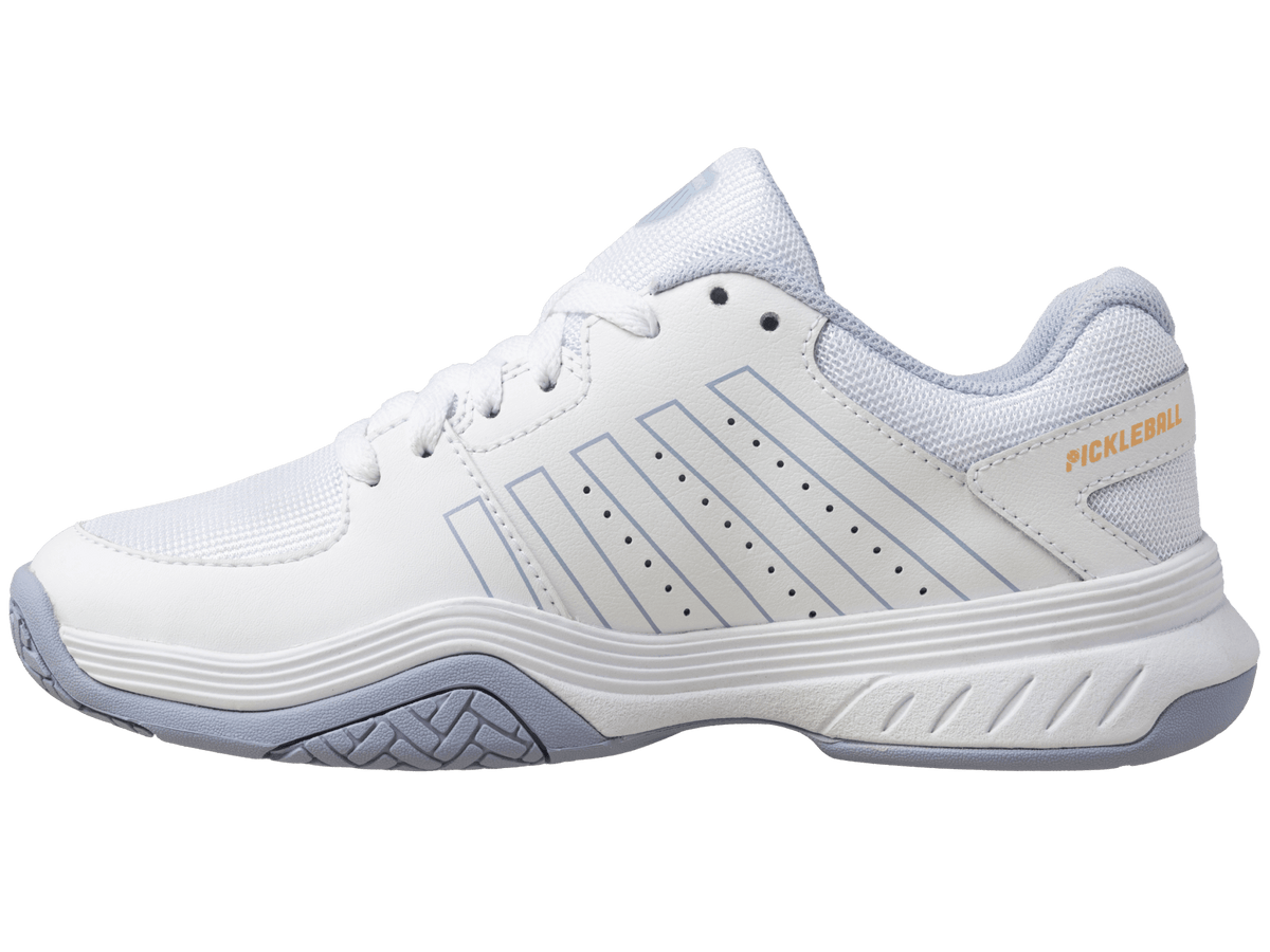 98552 - 958 - M | COURT EXPRESS PICKLEBALL | WHITE/HEATHER/PEACH FUZZ - K - Swiss US - FOOTWEAR