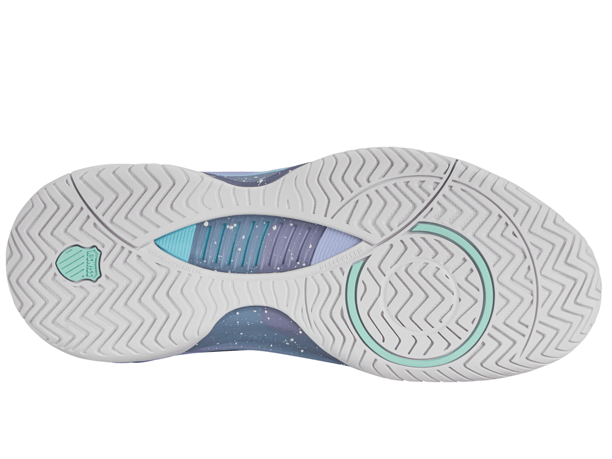 99071 - 052 - M | HYPERCOURT SUPREME 2 | LILAC GRAY/NIMBUS CLOUD/NEON PURPLE - K - Swiss US - FOOTWEAR