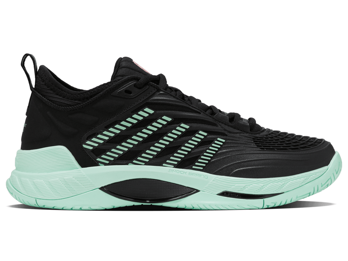99071 - 065 - M | HYPERCOURT SUPREME 2 | BLACK/NEON MINT - K - Swiss US - FOOTWEAR
