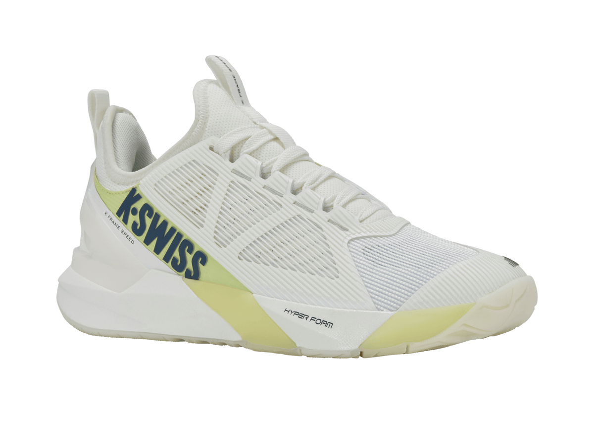 99484 - 143 - M | K - FRAME SPEED | BLANC DE BLANC/LUMINARY GREEN/VINTAGE INDIGO - K - Swiss US - FOOTWEAR