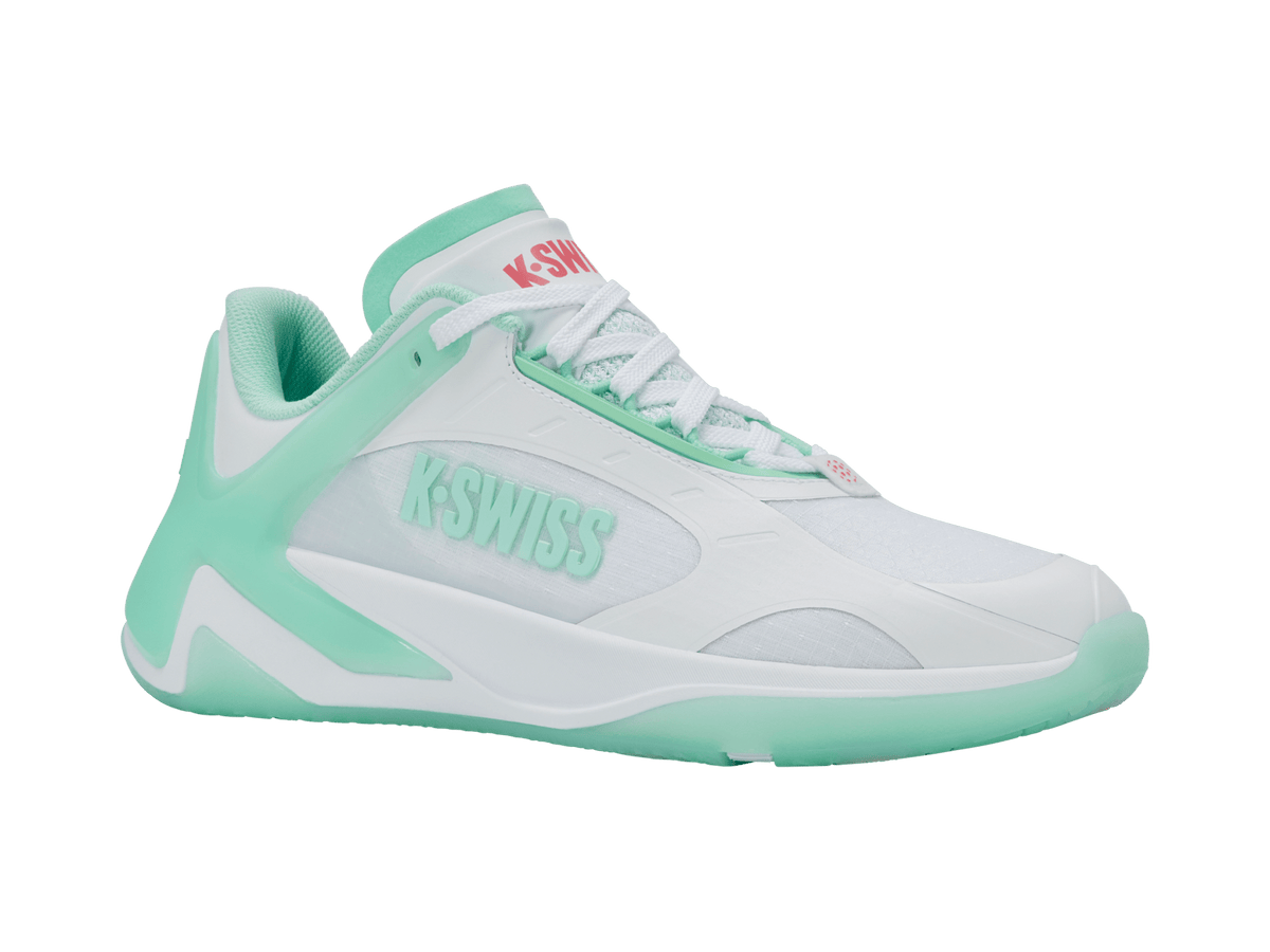99491 - 177 - M | K - FRAME PICKLEBALL | WHITE/NEON MINT/HOT NEON PINK - K - Swiss US - FOOTWEAR