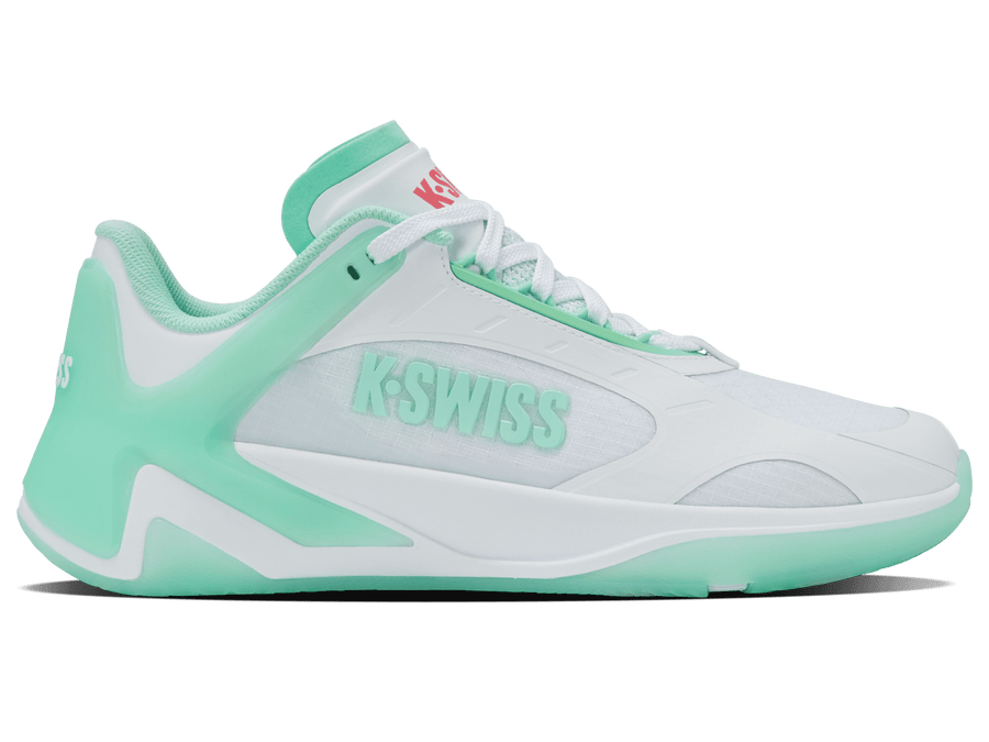 99491 - 177 - M | K - FRAME PICKLEBALL | WHITE/NEON MINT/HOT NEON PINK - K - Swiss US - FOOTWEAR
