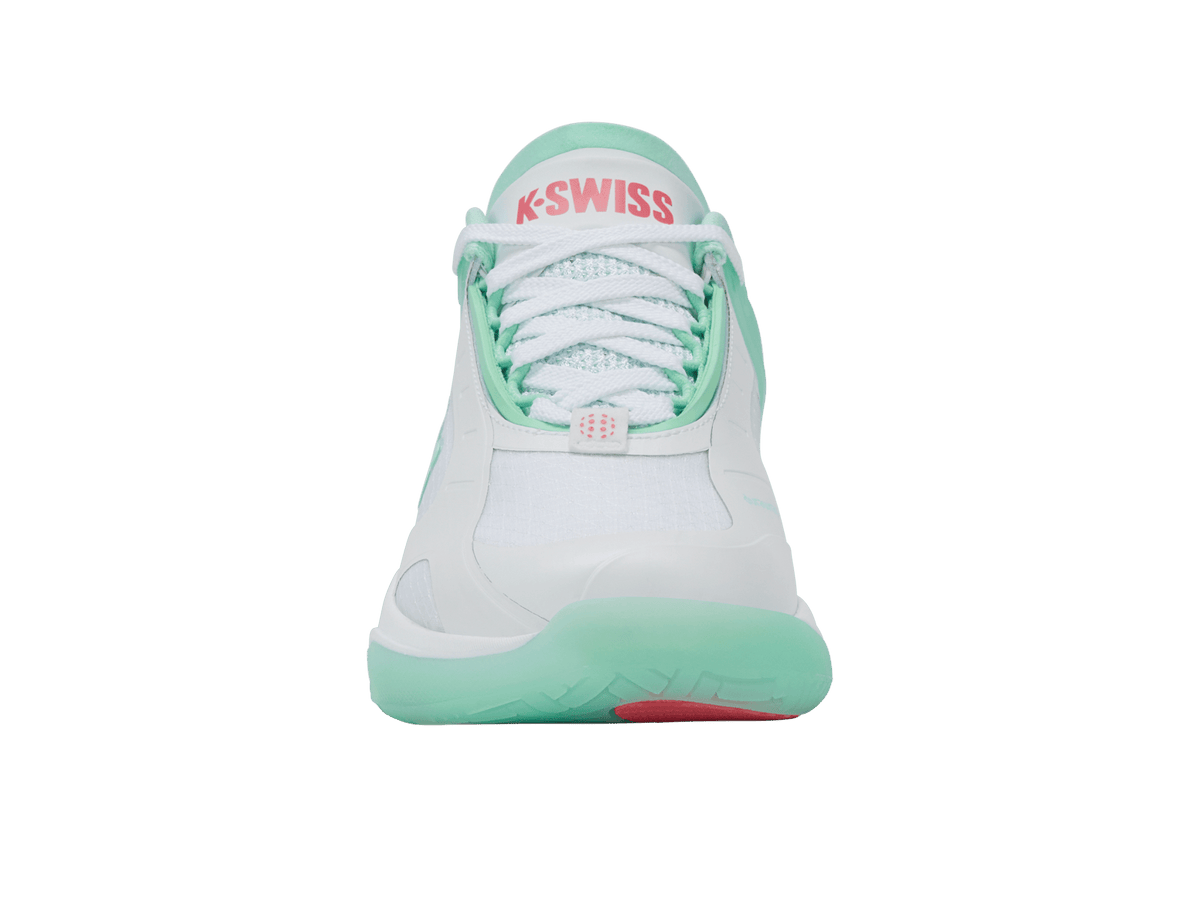 99491 - 177 - M | K - FRAME PICKLEBALL | WHITE/NEON MINT/HOT NEON PINK - K - Swiss US - FOOTWEAR