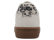 99492 - 148 - M | COURT TIEBREAK II SDE | SNOW WHITE/LIGHT GRAY/LEOPARD/GUM - K - Swiss US - FOOTWEAR