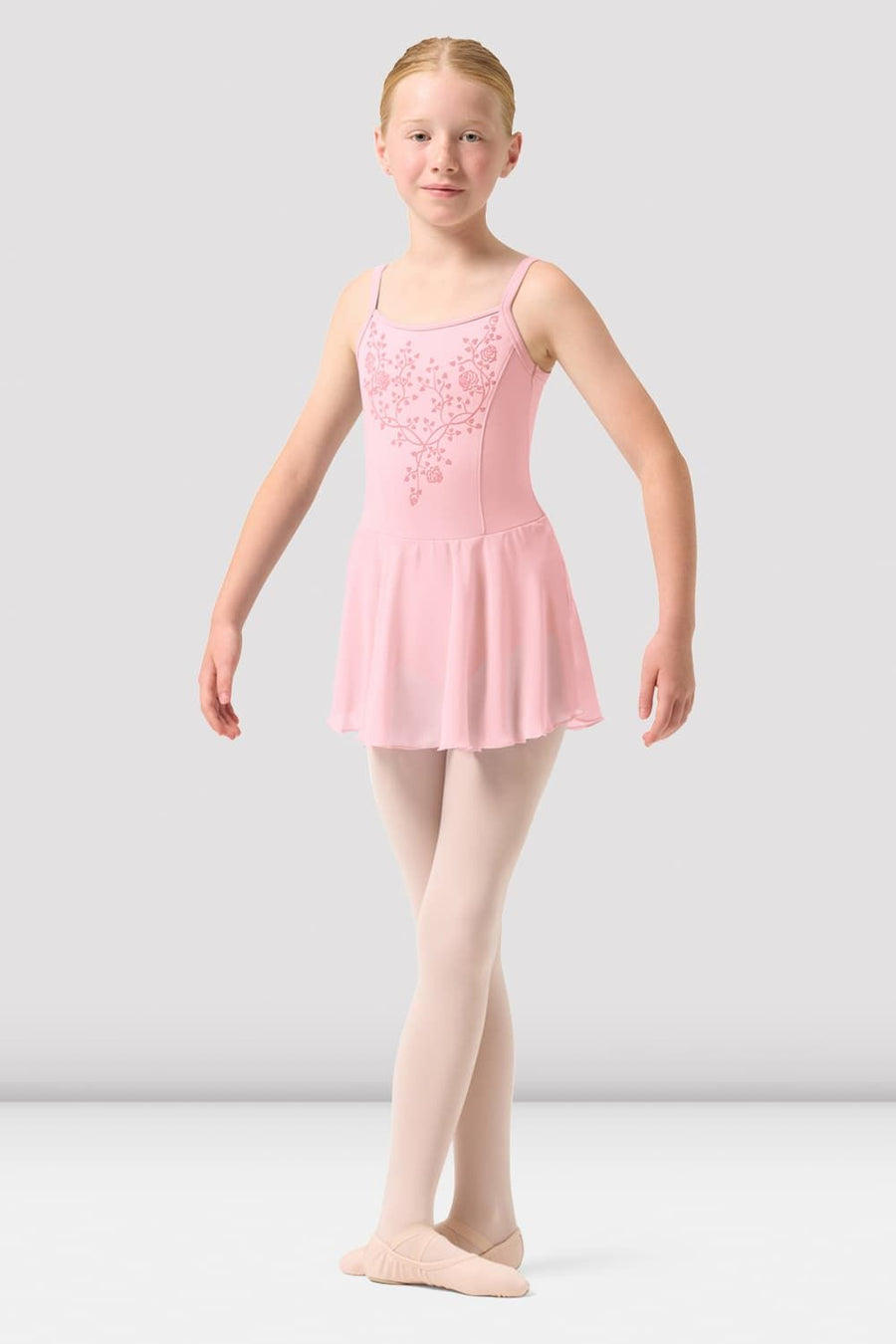 Girls Alora Camisole Skirted Leotard