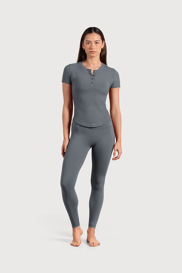 Ladies Active Fitted Short Sleeve Top