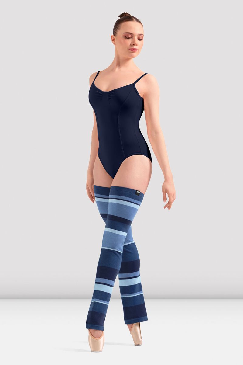 Adult Striped Leg Warmers