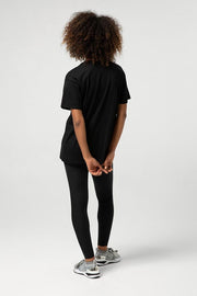 Ladies Tonal Bloch Print Oversized Tee