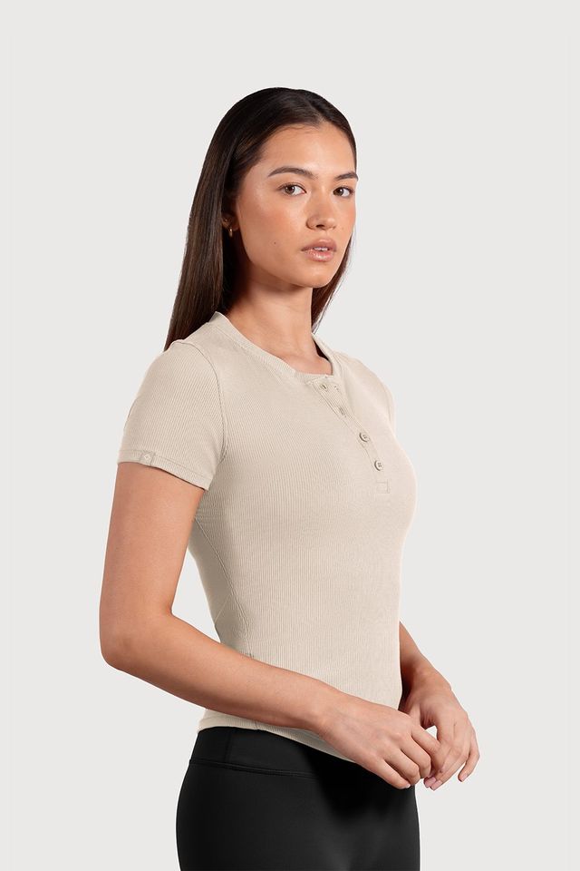 Ladies Active Fitted Short Sleeve Top