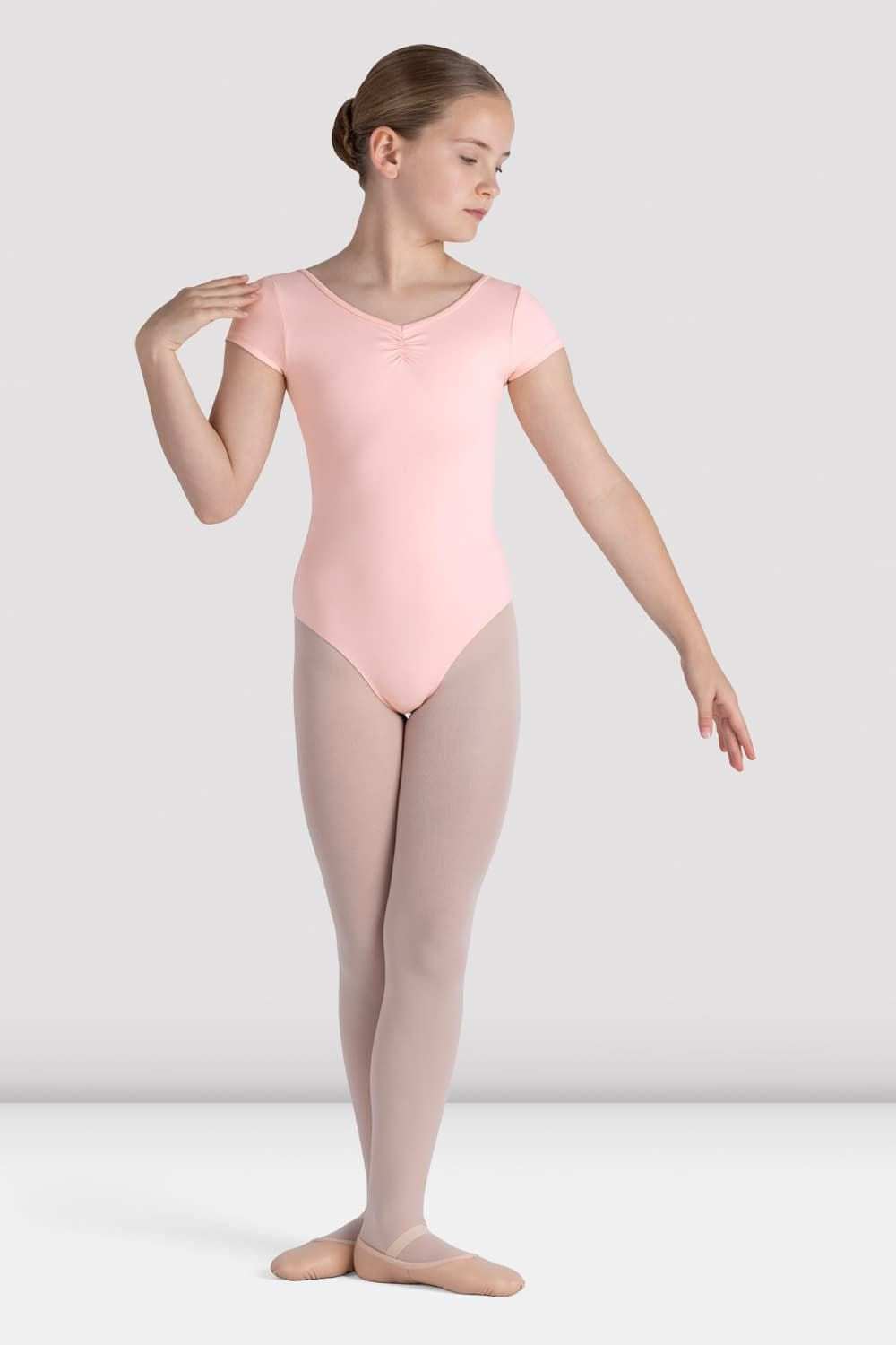 Girls Piper Cap Sleeve Leotard