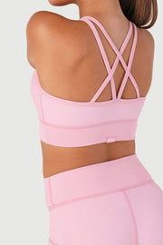 Girls Rib Striker Crop Top