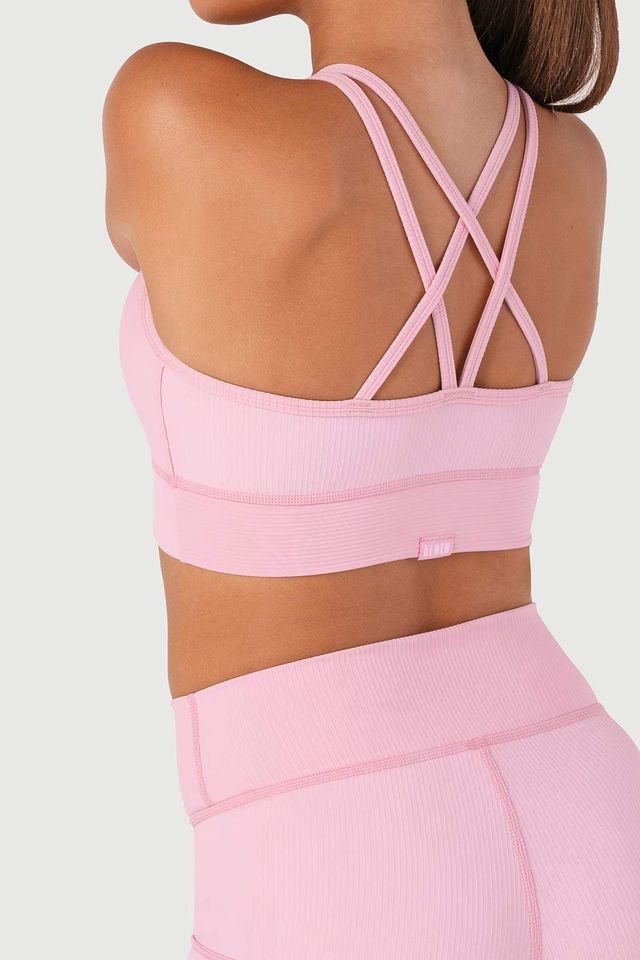 Girls Rib Striker Crop Top