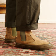 Men's Beyond & Back Boot in Desert Tan leather, back view, alternate shot 2