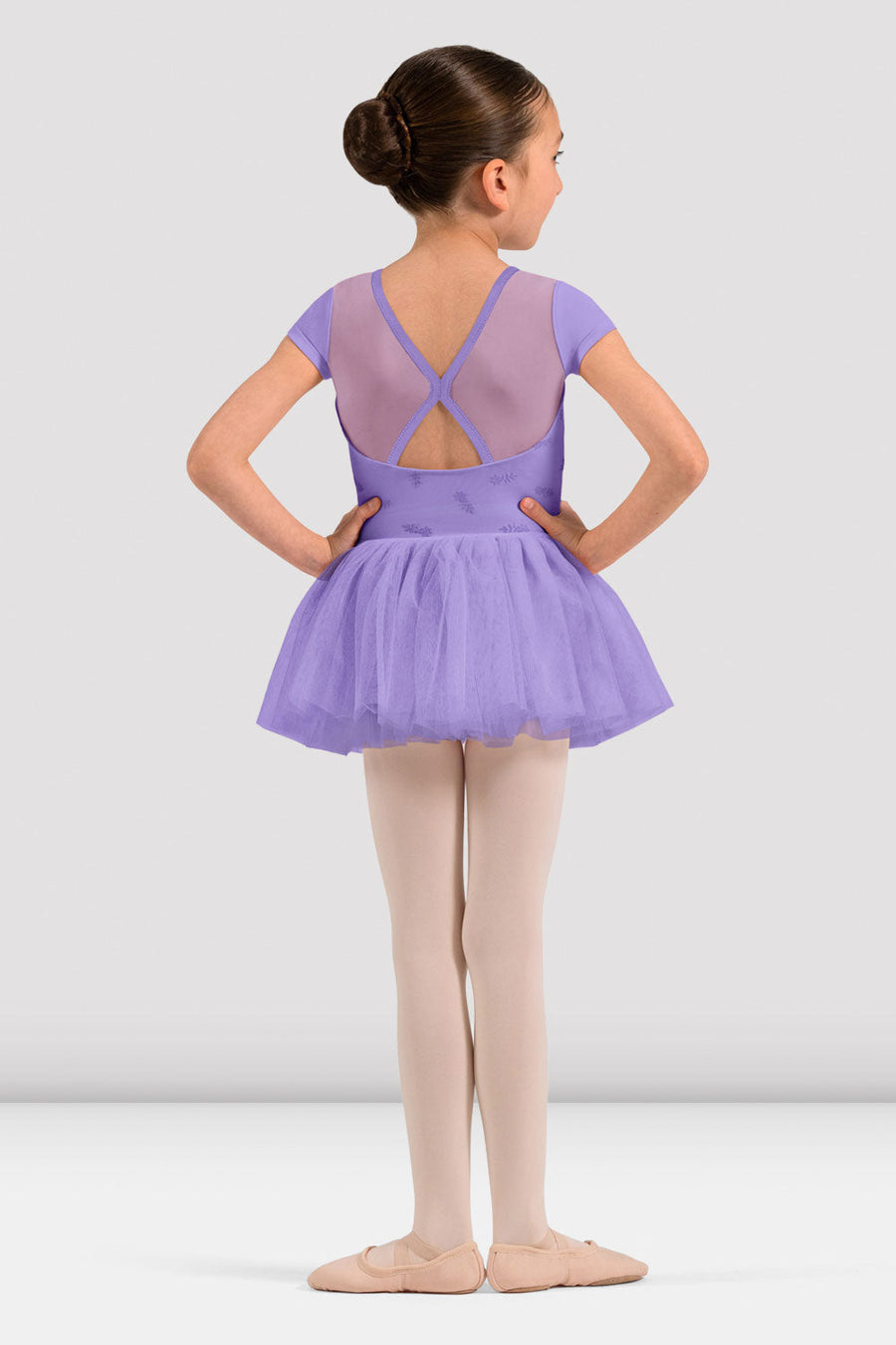 Girls Nora Floral Cap Sleeve Tutu Dress