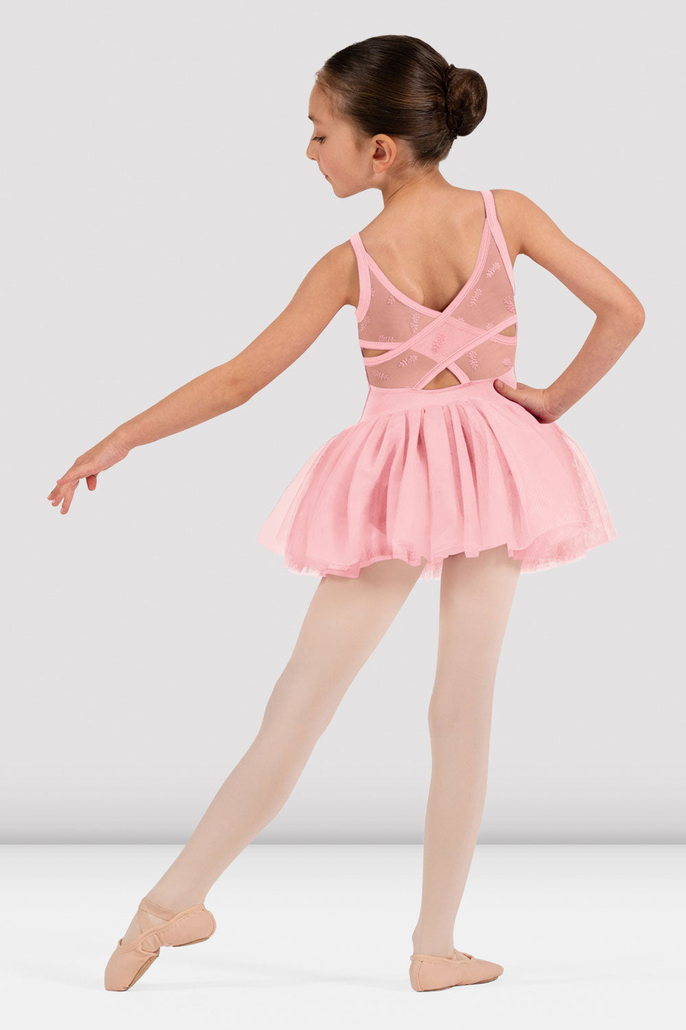 Girls Gianna Floral Camisole Tutu Dress