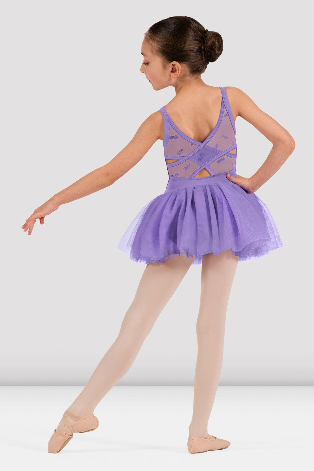 Girls Gianna Floral Camisole Tutu Dress