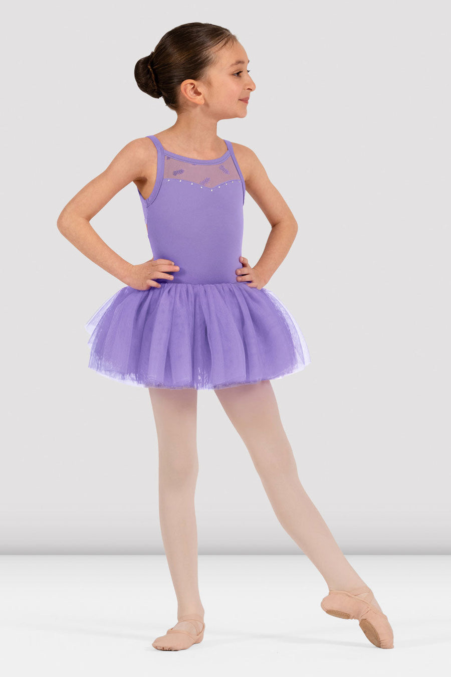 Girls Gianna Floral Camisole Tutu Dress