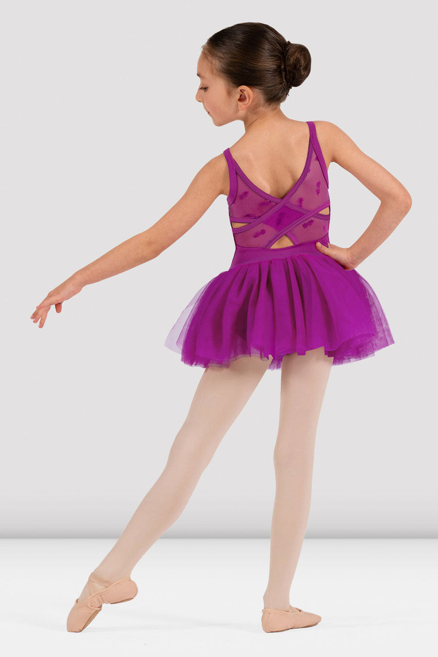 Girls Gianna Floral Camisole Tutu Dress