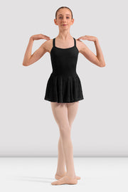 Girls Emily Floral Camisole Skirted Leotard