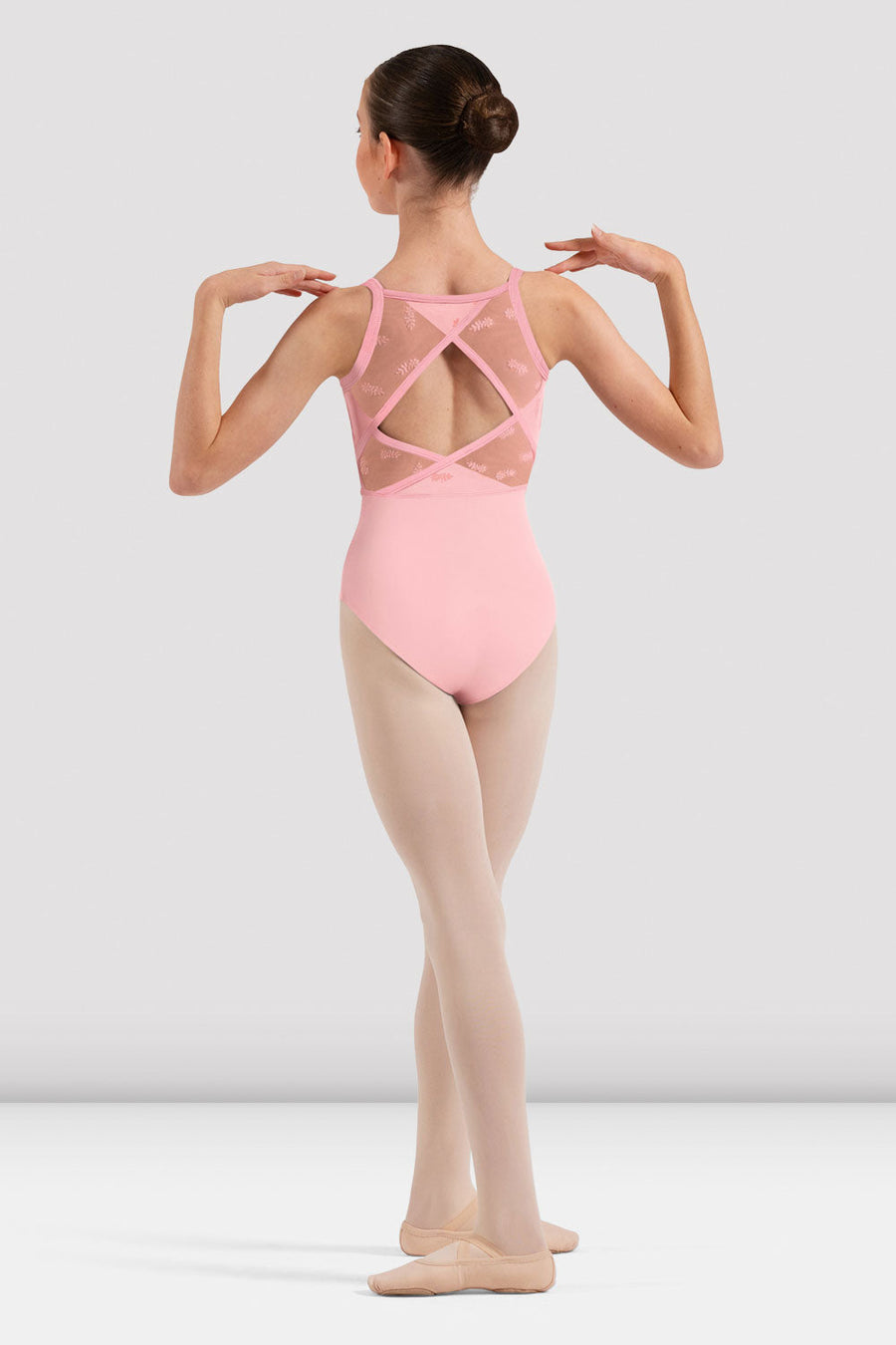 Girls Aria Floral Camisole Leotard