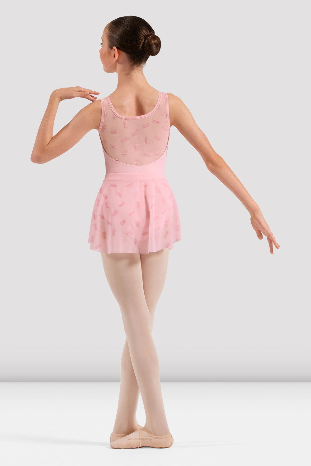 Girls Mila Floral Mesh Skirt