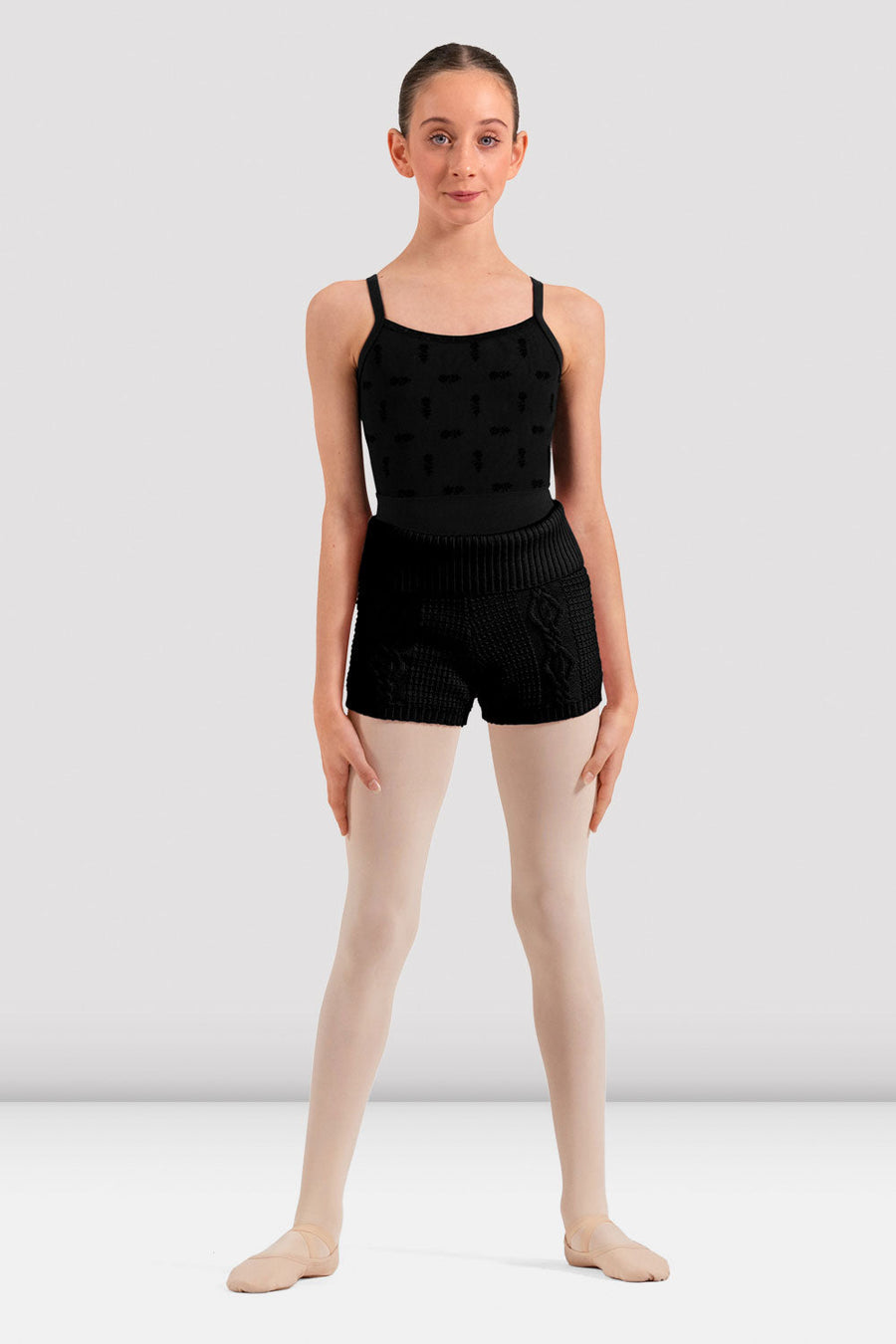 Girls Maya Cable Knit Short
