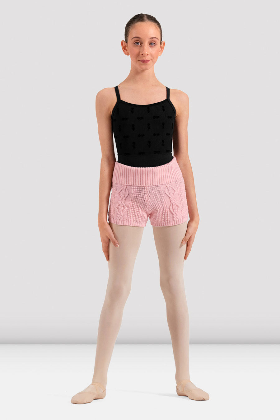 Girls Maya Cable Knit Short