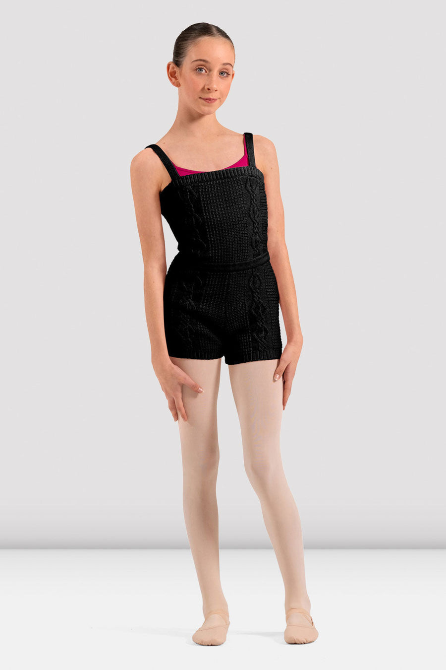 Girls Josephine Cable Knit Unitard