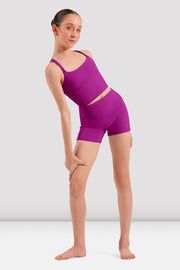 Girls Layla Rib High Waist Short