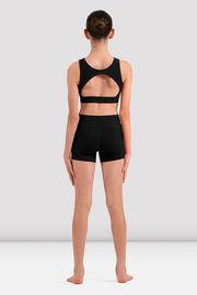 Girls Nova Open Back Crop Top